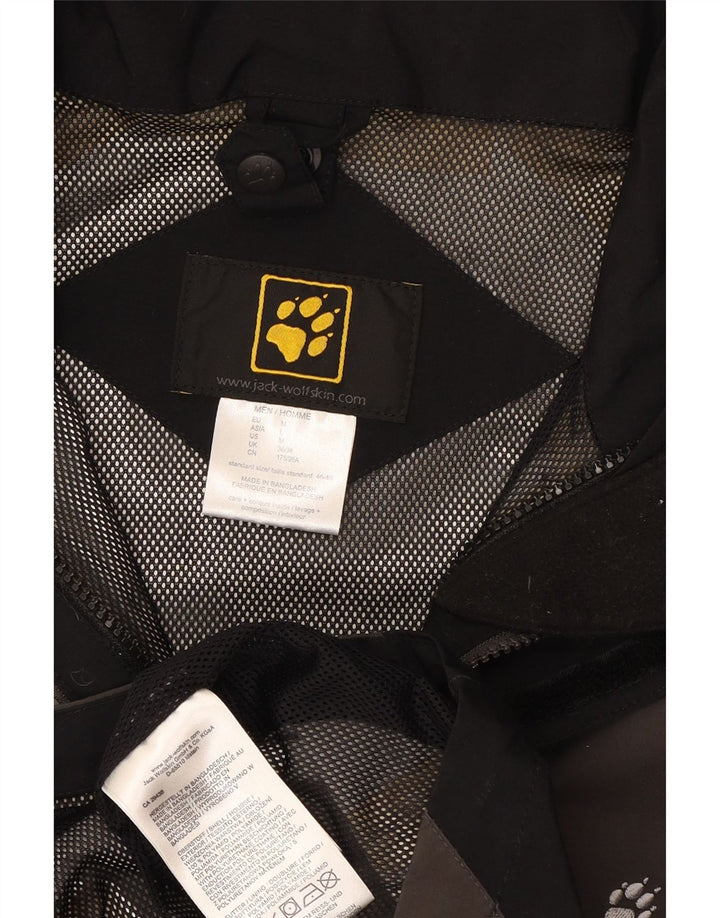 Jack Wolfskin Ανδρικό μπουφάν βροχής UK 36/38 μεσαίου καφέ χρώματος πολυαμίδιο