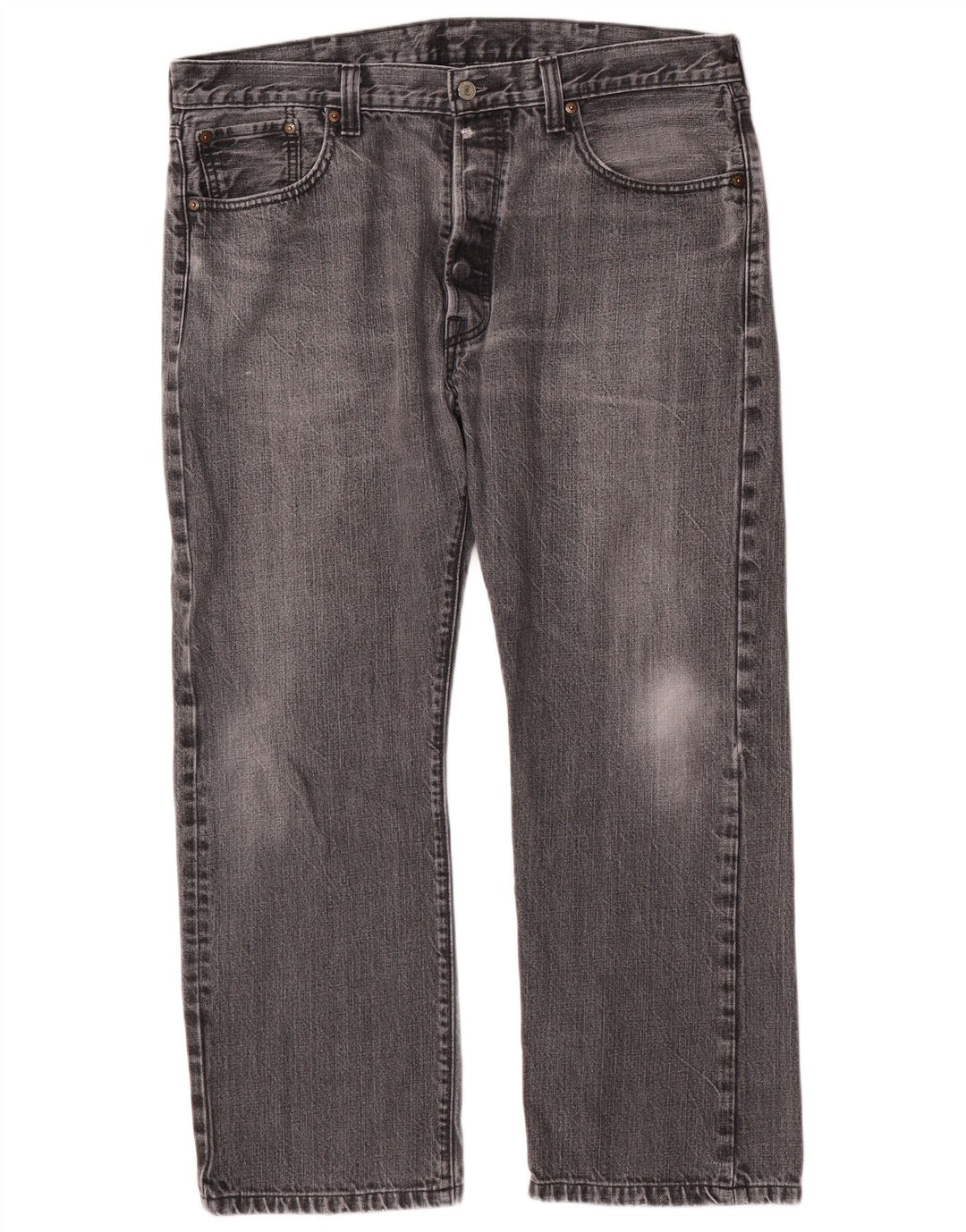 Ανδρικό τζιν ίσιο Levi's W38 L28 Γκρι