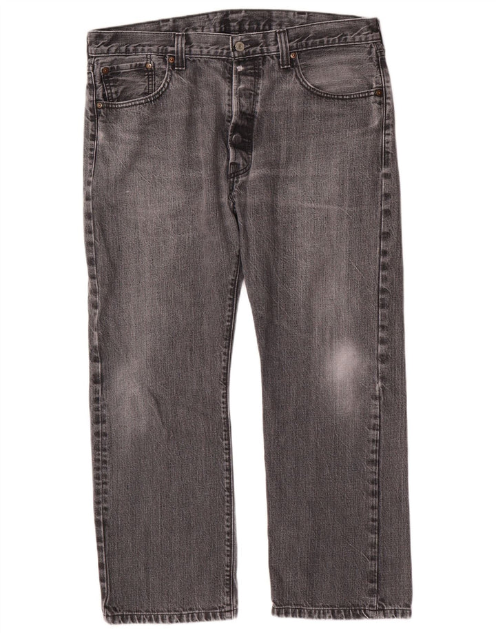 Ανδρικό τζιν ίσιο Levi's W38 L28 Γκρι