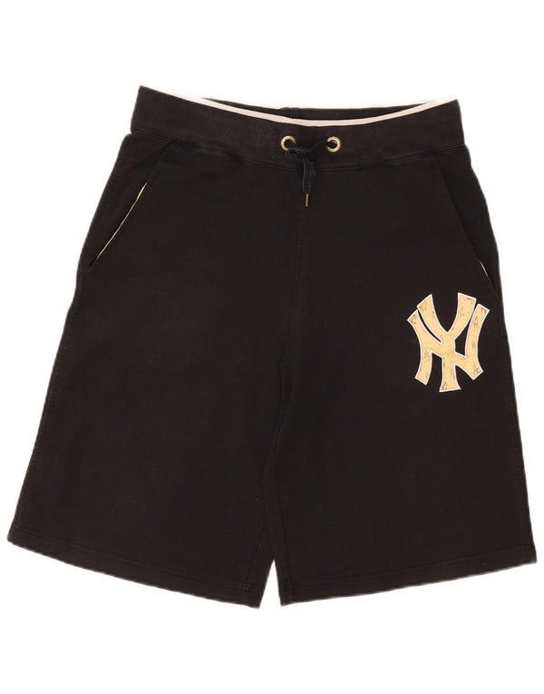 Majestic Ανδρικό γραφικό αθλητικό σορτς New York Yankees Μικρό μαύρο βαμβακερό