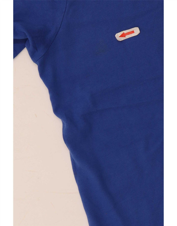 Ανδρικό μπλουζάκι Nike Dri Fit Μπλουζάκι από μεσαίο μπλε βαμβακερό