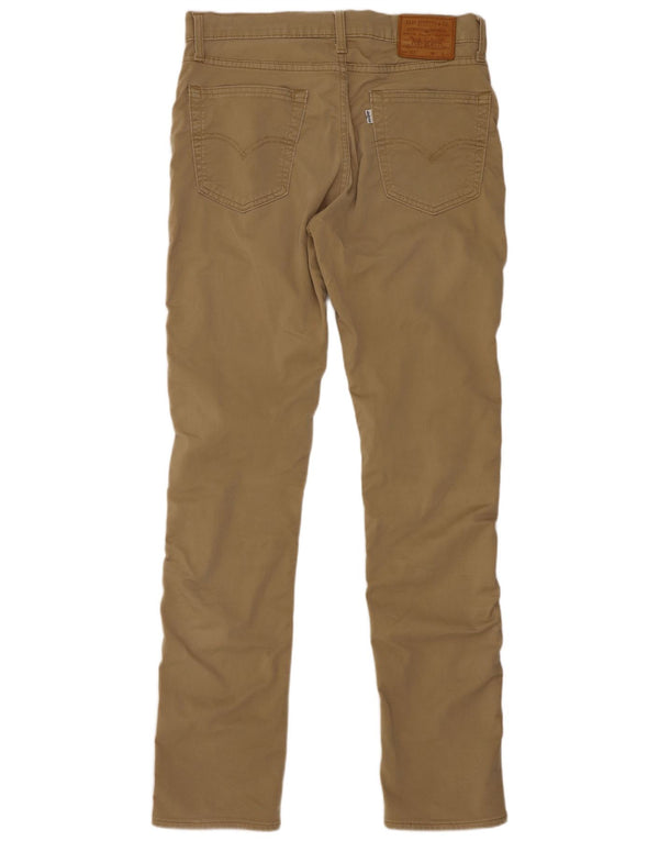 Ανδρικό Levi's Slim Fit Casual Παντελόνι W32 L32 Χακί Βαμβακερό