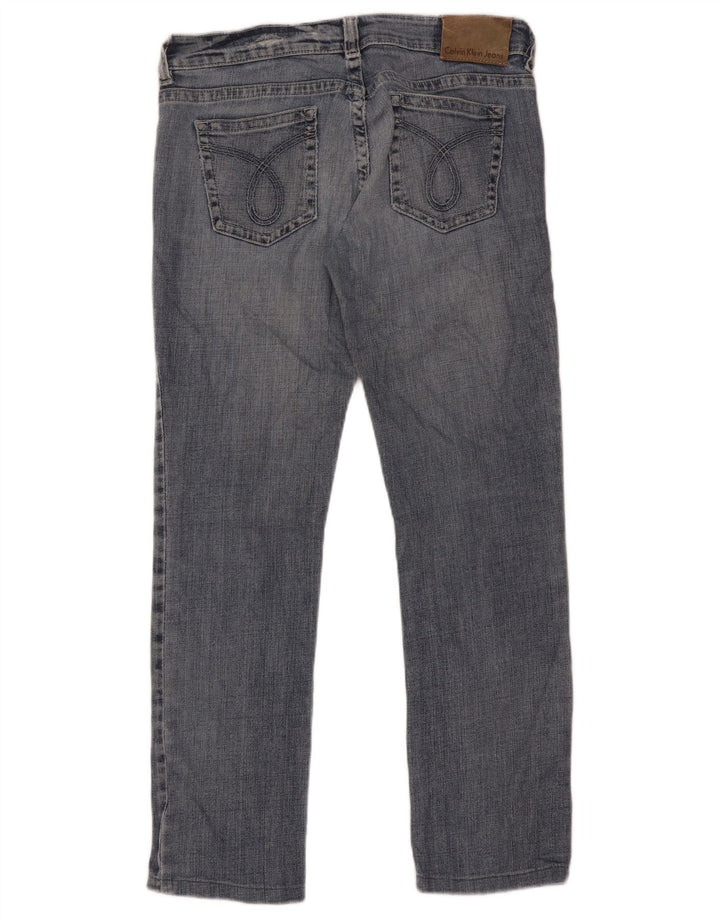 Γυναικείο τζιν ίσιο Calvin Klein W30 L28 Blue