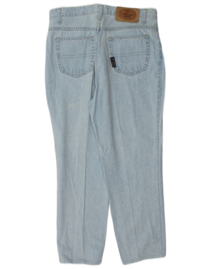 Ανδρικό τζιν Trussardi Cropped W34 L25 Μπλε βαμβακερό