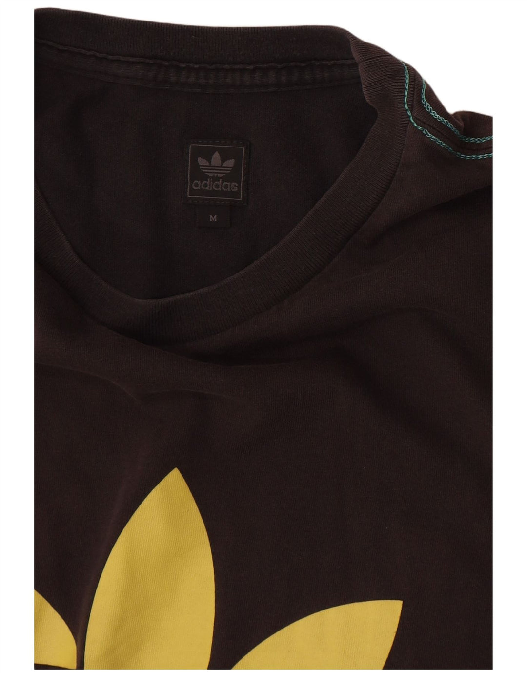 Ανδρικό γραφικό T-Shirt Adidas Top Medium Μαύρο