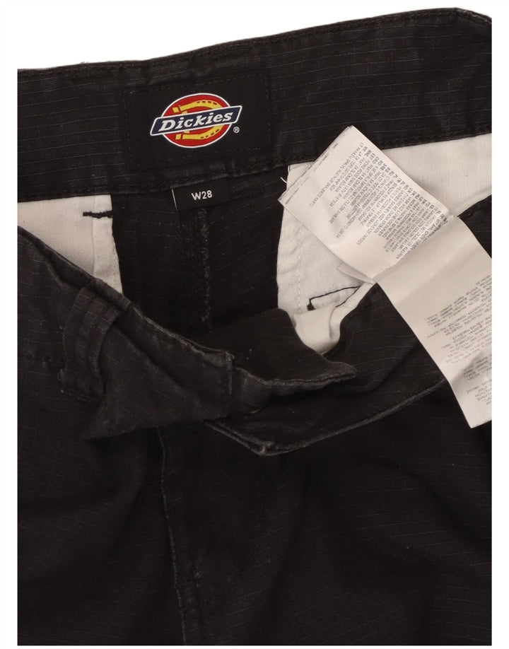 DICKIES Ανδρικό ίσιο παντελόνι Cargo W28 L29 Μαύρο βαμβακερό