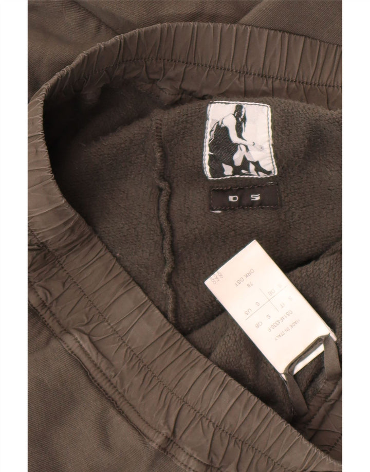 Rick Owens Γυναικεία Maxi Φούστα Μικρή W28 Γκρι Βαμβακερή