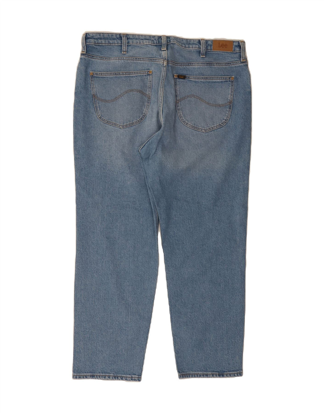 LEE Womens Carol Straight Jeans W36 L27 Blue Cotton Vintage Lee and Second-Hand Lee from Messina Hembry 