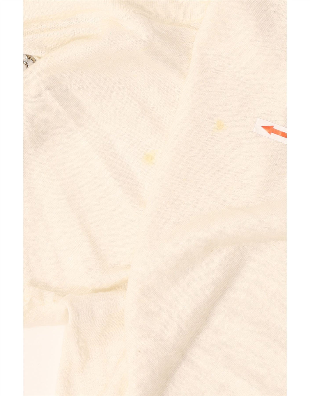 Patrizia Pepe Γυναικείο Oversized Off Shoulder Top US 2 XS White Flax