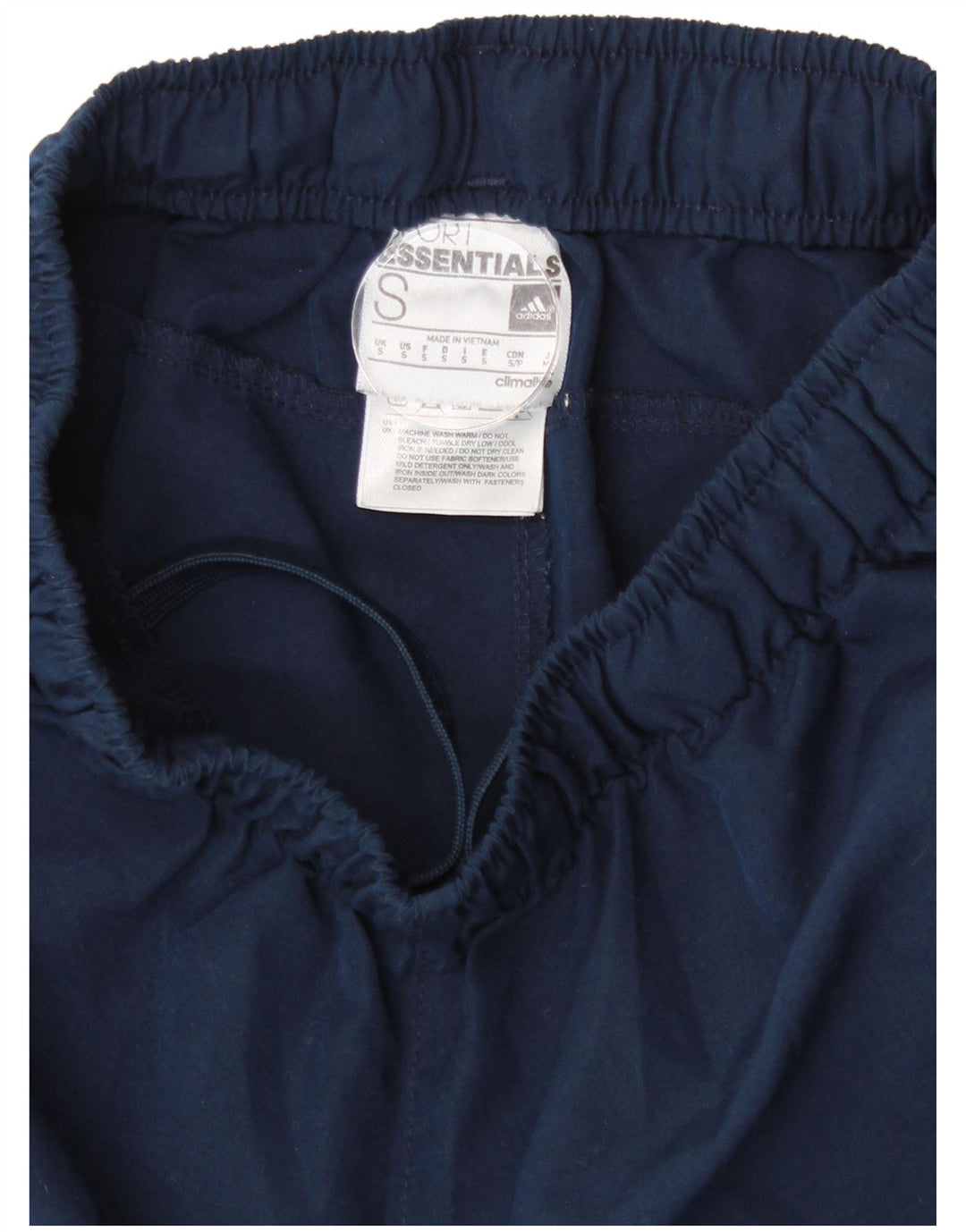 Ανδρική αθλητική φόρμα Adidas Παντελόνι Μικρό Navy Blue Polyester