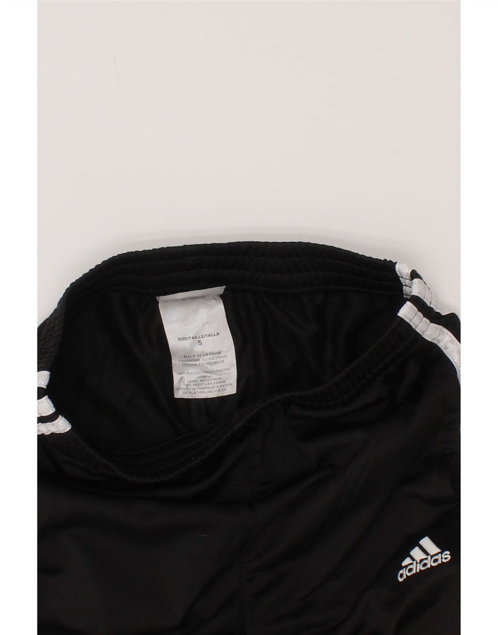 Παντελόνι αθλητικής φόρμας Adidas Boys 4-5 ετών Μαύρο Πολυεστέρα