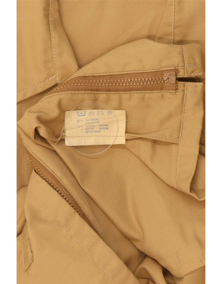 Levi's Mens Bomber Jacket UK 42 XL Beige Polyester