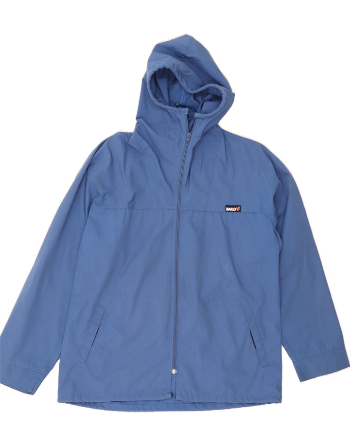 BAILO Mens Hooded Bomber Jacket IT 56 3XL Blue Polyester Vintage Bailo and Second-Hand Bailo from Messina Hembry 