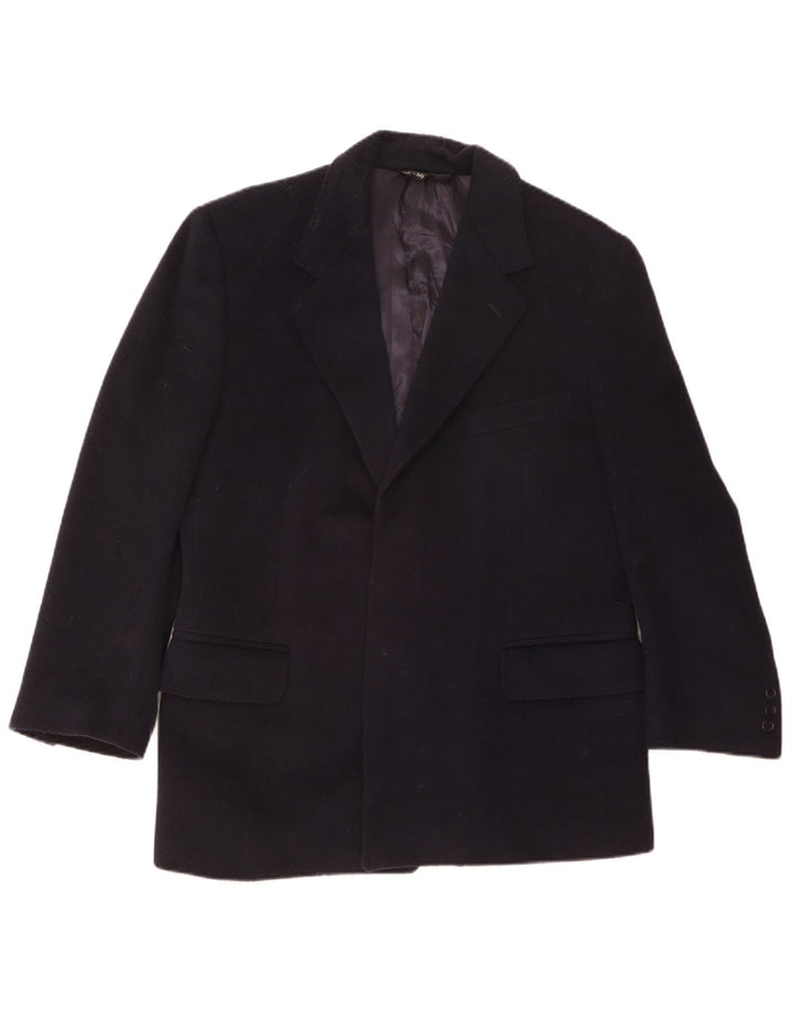 San Remo Ανδρικό Σακάκι Μπλέιζερ UK 36 Small Navy Blue Wool