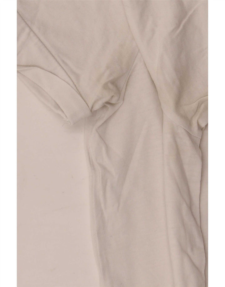 Γυναικείο γραφικό μπλουζάκι Tommy Hilfiger Top UK 14 Medium White