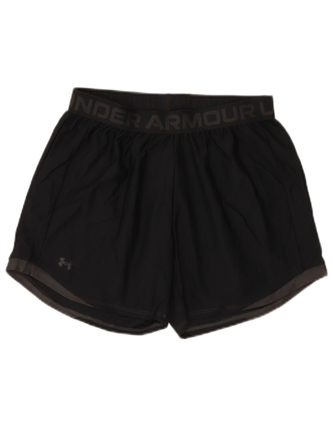 Γυναικείο γραφικό αθλητικό σορτς Under Armour UK 10 μικρό μαύρο πολυεστέρα