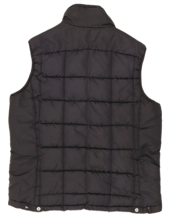 Adidas Γυναικεία padded Gilet UK 12 Medium Black Polyester