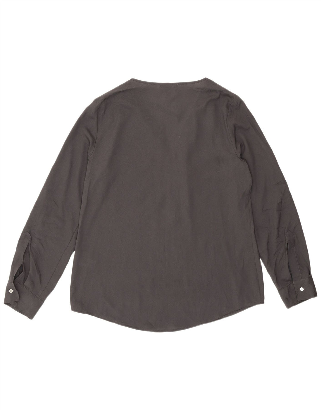 Γυναικεία μακρυμάνικη μπλούζα Calvin Klein Top UK 14 Μεσαίου Γκρι Πολυεστέρας