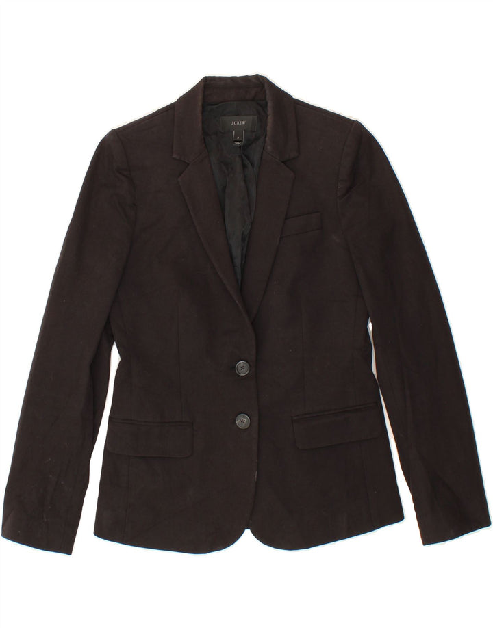 J. CREW Womens 2 Button Blazer Jacket US 2 XS Black Vintage J. Crew and Second-Hand J. Crew from Messina Hembry 
