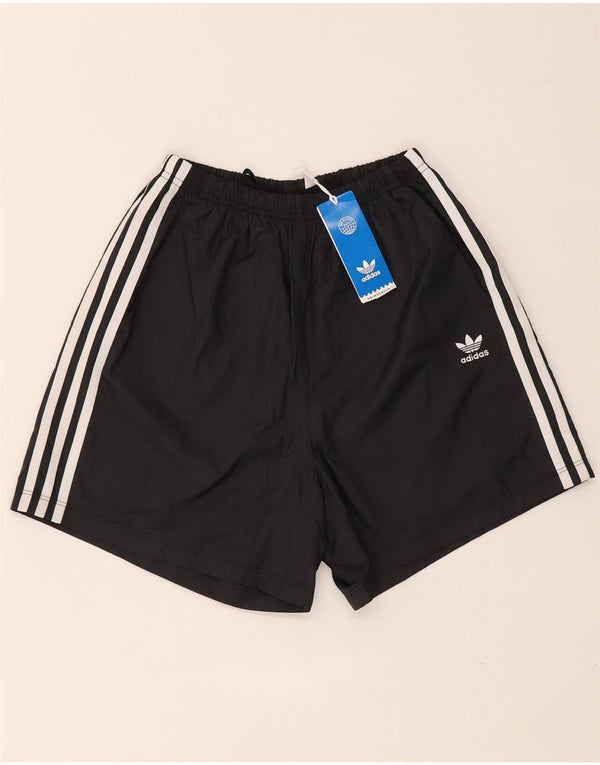 Γυναικείο αθλητικό σορτς Adidas UK 6 XS μαύρο πολυεστέρα