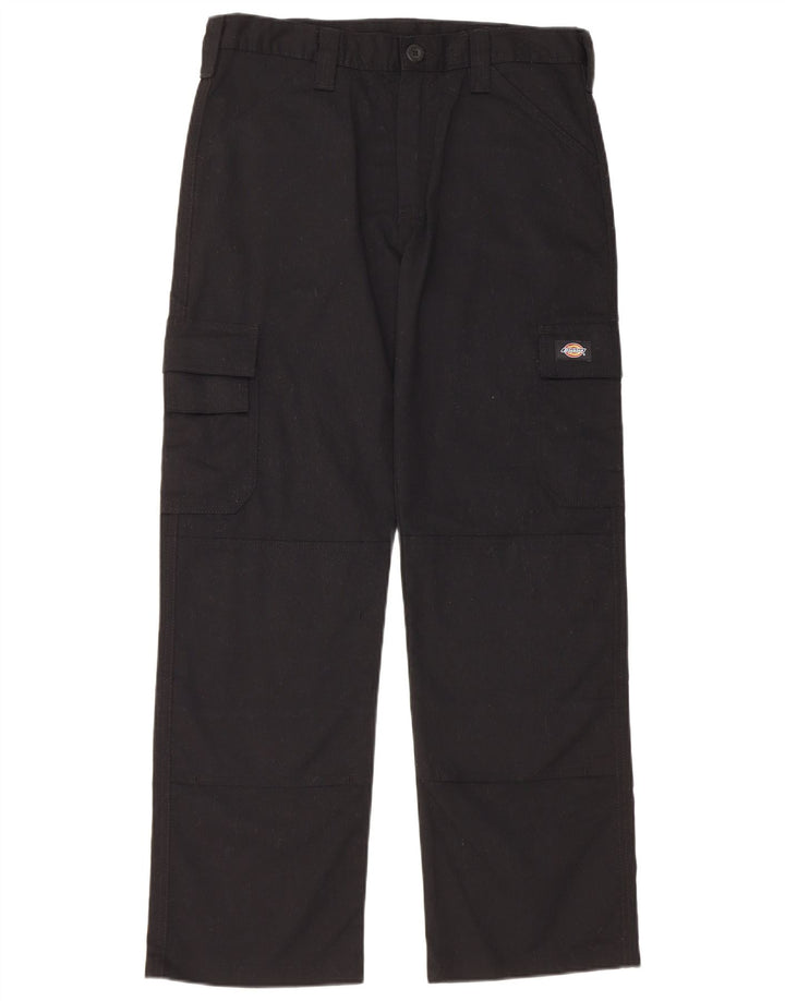 Ανδρικό ίσιο παντελόνι Cargo Dickies W32 L30 Μαύρο πολυεστέρα