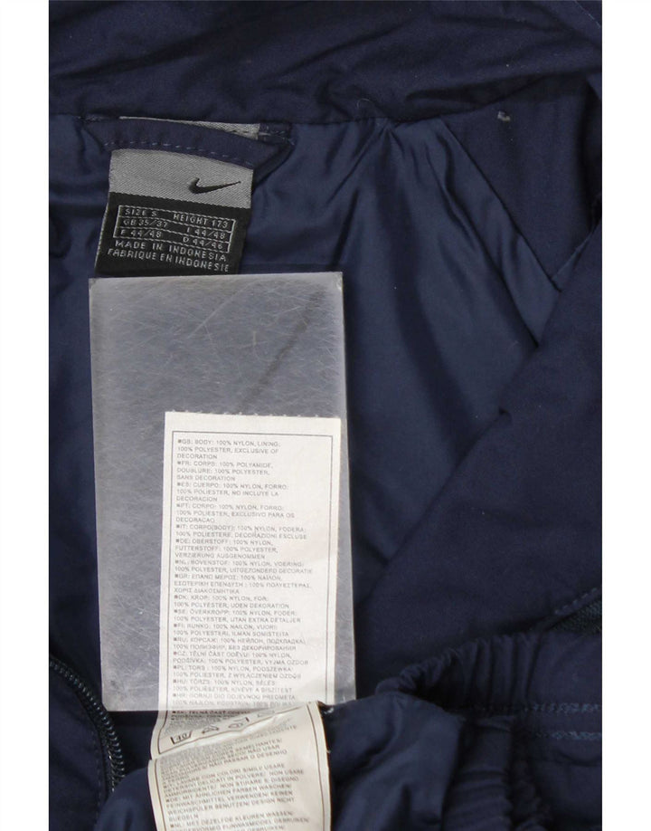 Ανδρικό μπουφάν Nike Bomber UK 35/37 Small Navy Blue Colorblock Nylon