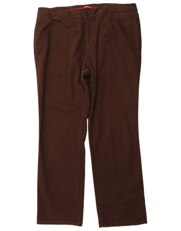 CARRERA Ανδρικό ίσιο παντελόνι Chino W44 L33 Καφέ Βαμβακερό
