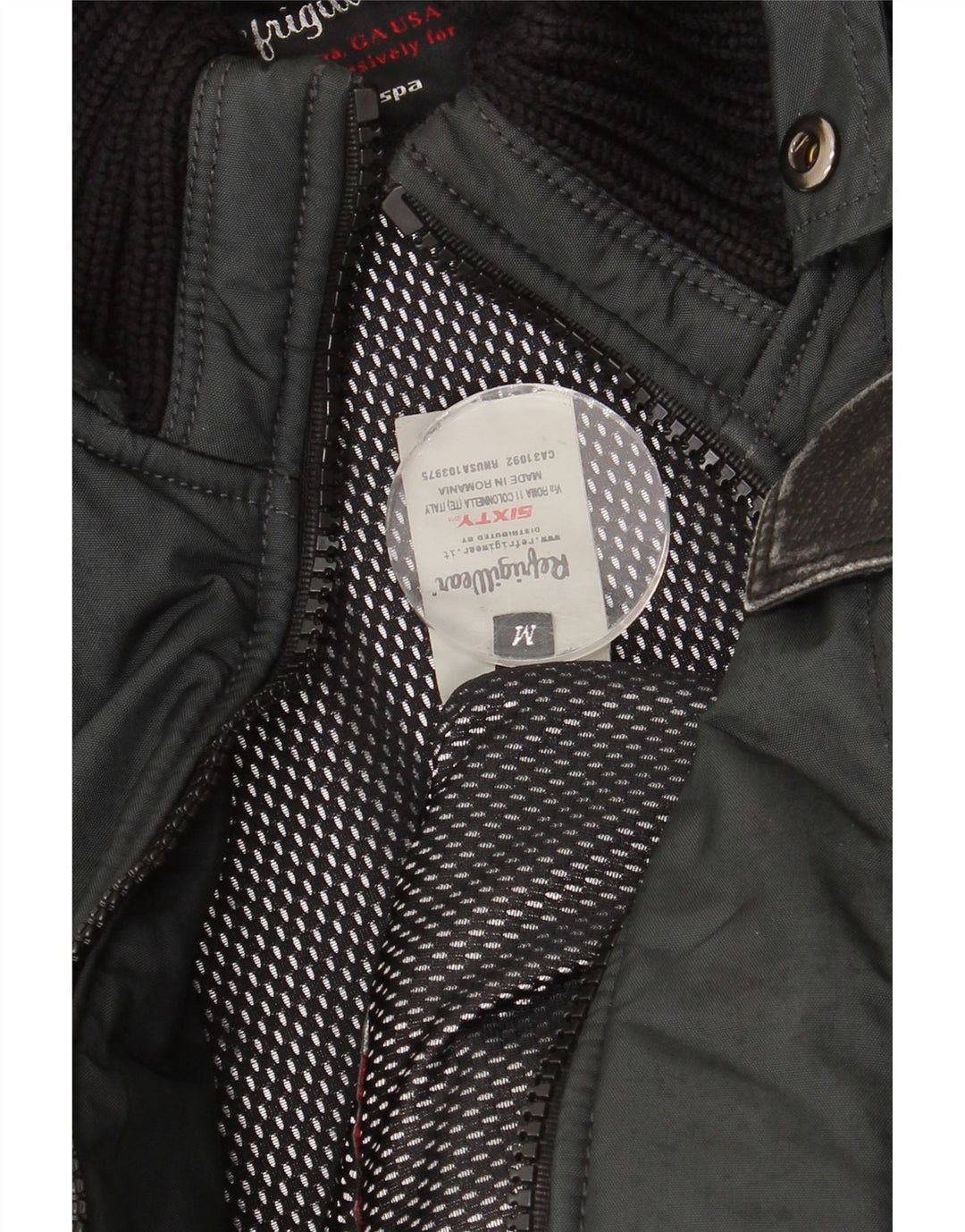 Ανδρικό μπουφάν REFRIGIWEAR UK 38 Medium Black Nylon