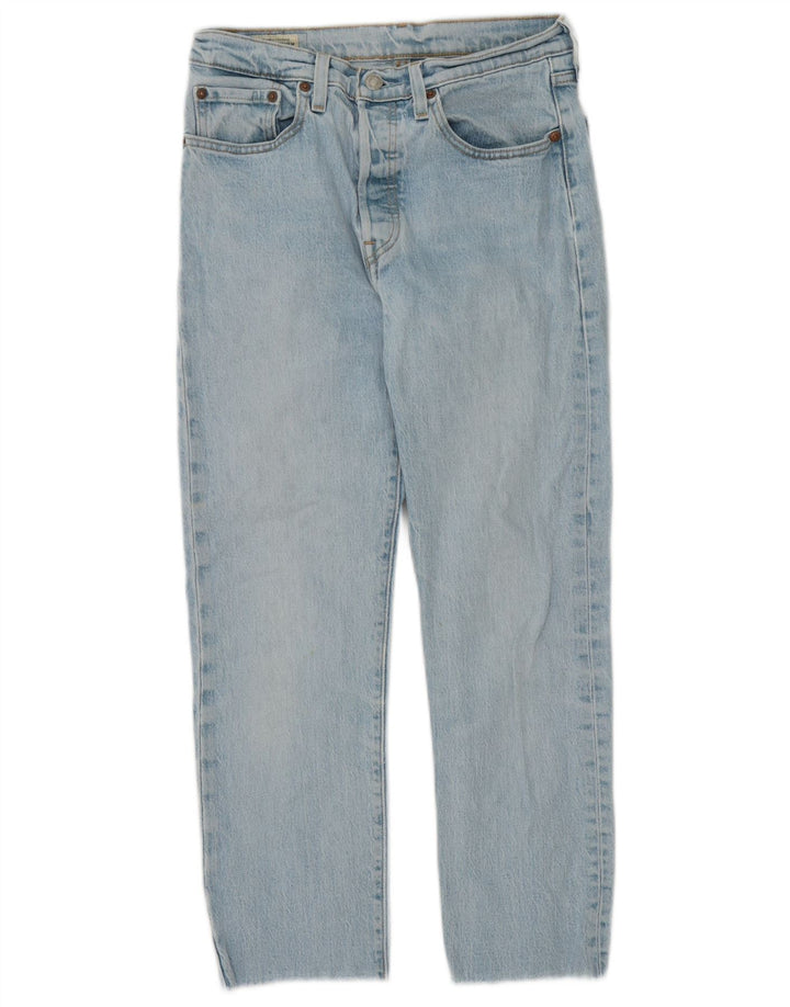 Γυναικείο τζιν ίσιο Levi's W27 L26 Μπλε βαμβακερό