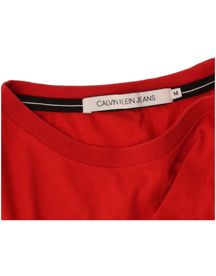 Ανδρικό T-Shirt τζιν Calvin Klein Top Medium Red