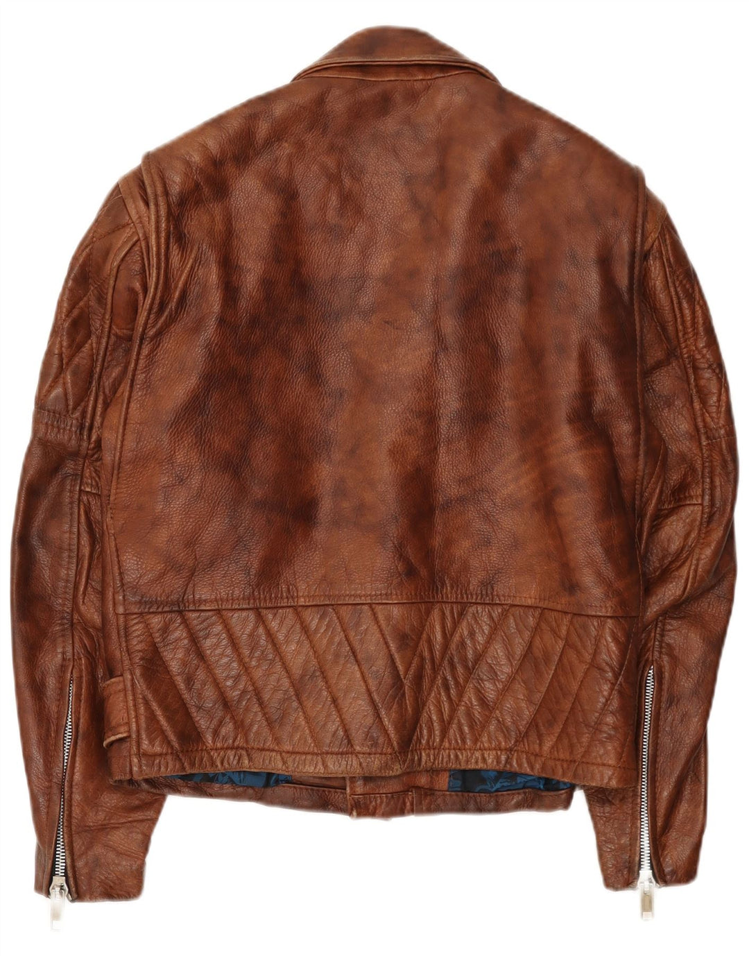 Easyriders Ανδρικό Δερμάτινο Biker Jacket UK 36 Small Brown