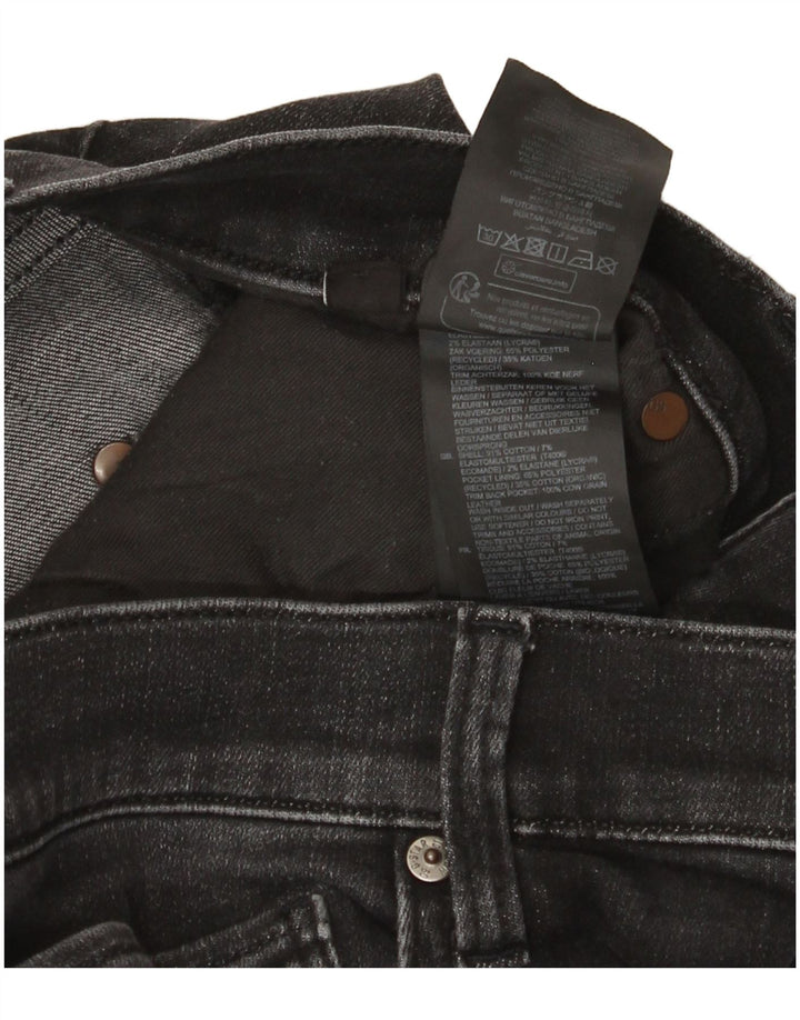 Ανδρικό Slim Jeans G-Star W36 L30 μαύρο βαμβακερό
