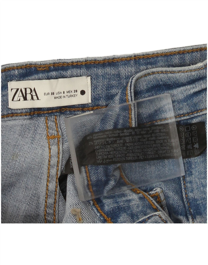Zara Γυναικείο Τζιν μποτάκι EU 38 Small W28 L26 Μπλε βαμβακερό