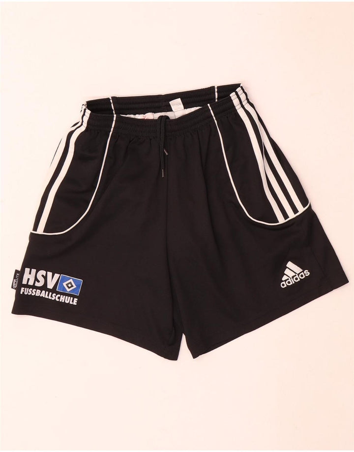 Ανδρικό αθλητικό σορτς Adidas Climalite Graphic XS Μαύρο πολυεστέρα