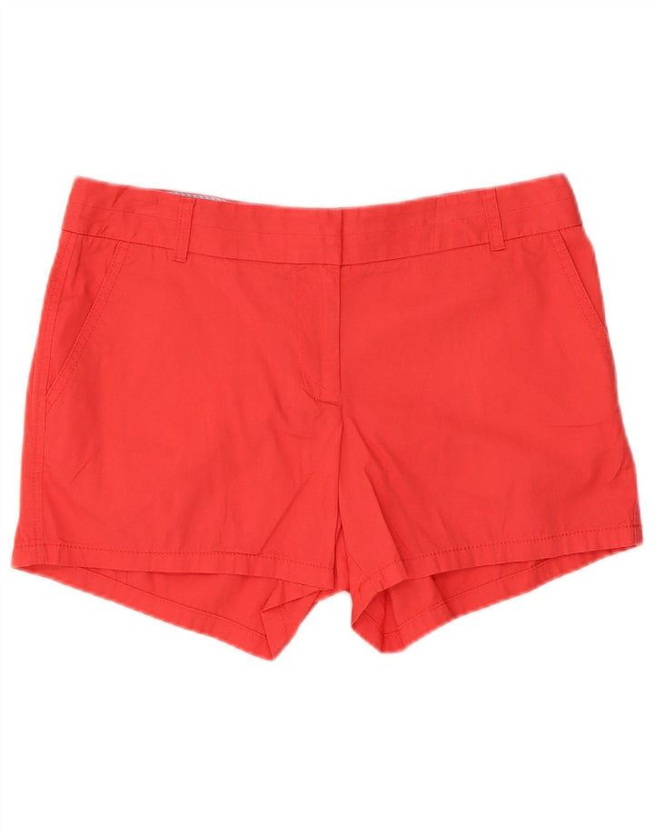 J. Crew Γυναικείο σορτς Chino US 8 Medium W34 Κόκκινο βαμβακερό