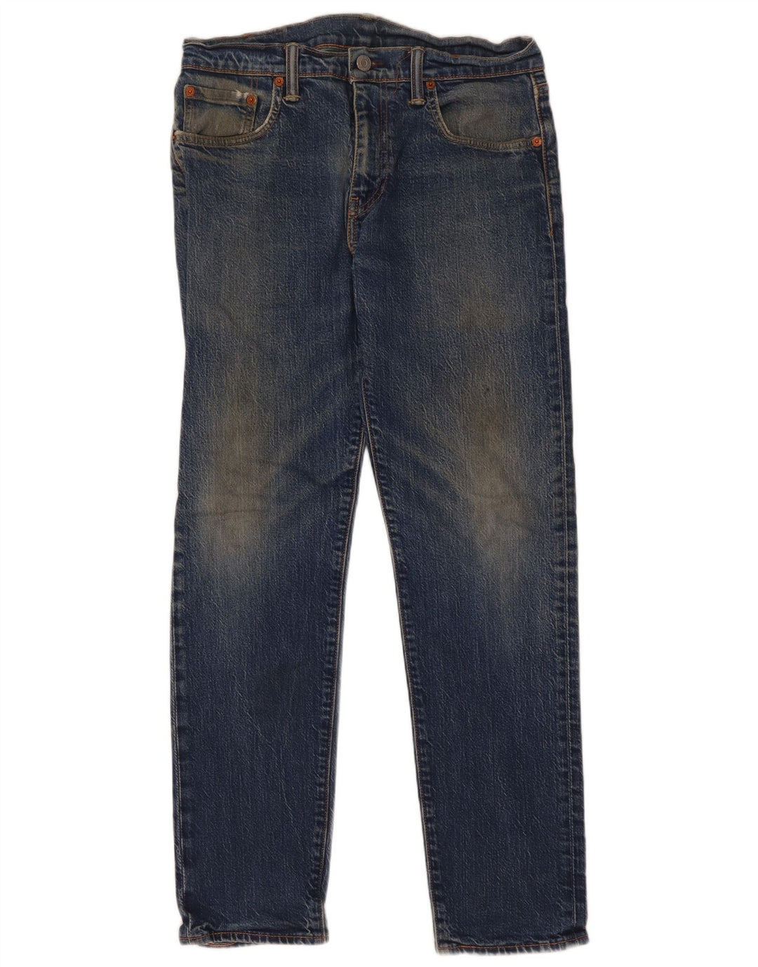 Levi's Mens Slim Jeans W30 L32 Blue Cotton