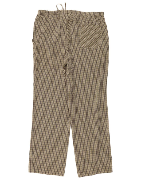 Rohan Γυναικείο ίσιο παντελόνι Chino Medium W30 L30 Khaki Check Polyester