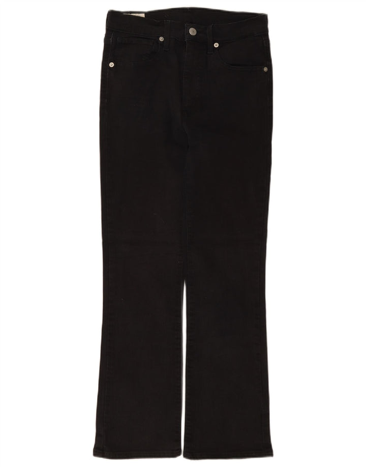 Γυναικείο τζιν ίσιο Levi's W27 L25 μαύρο βαμβακερό