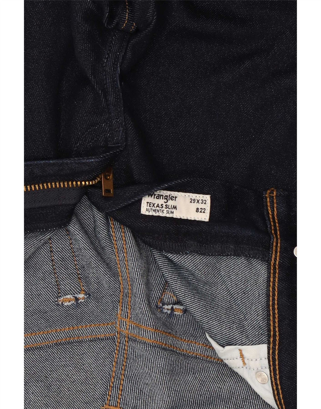 Wrangler Γυναικείο Texas Slim Jeans W29 L32 Navy Blue Cotton