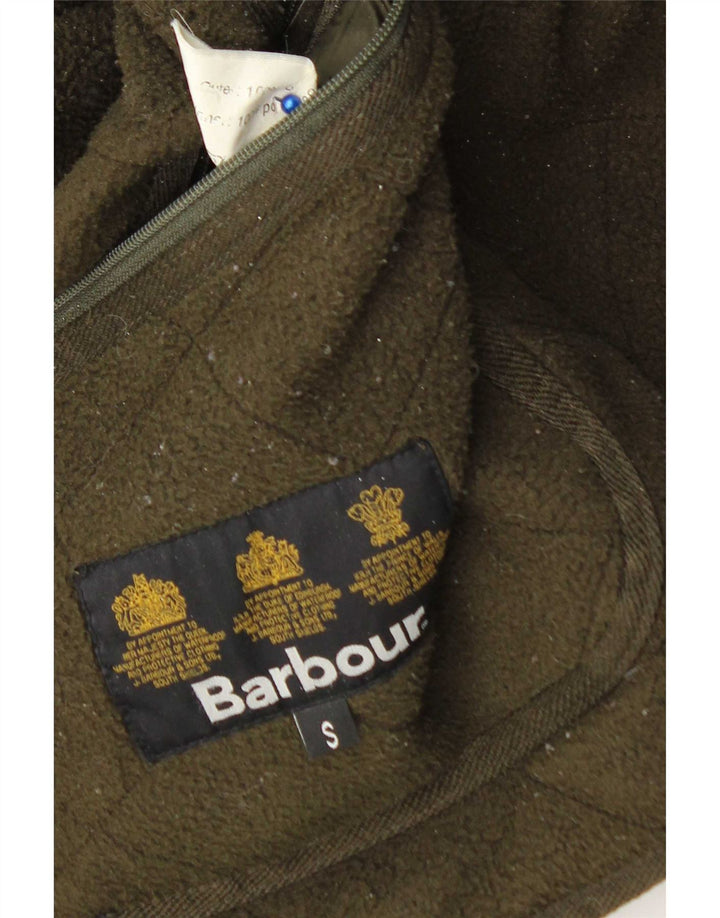 Ανδρικό καπιτονέ μπουφάν Barbour UK 36 Small Green Polyamide