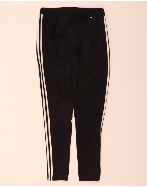 Γυναικεία αθλητική φόρμα ADIDAS Aeroready Παντελόνι UK 8/10 Small Black Polyester