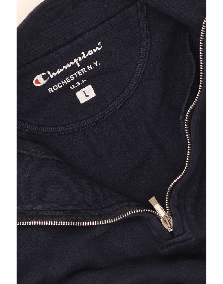Ανδρικό φούτερ με φερμουάρ Champion, Jumper Large Navy Blue