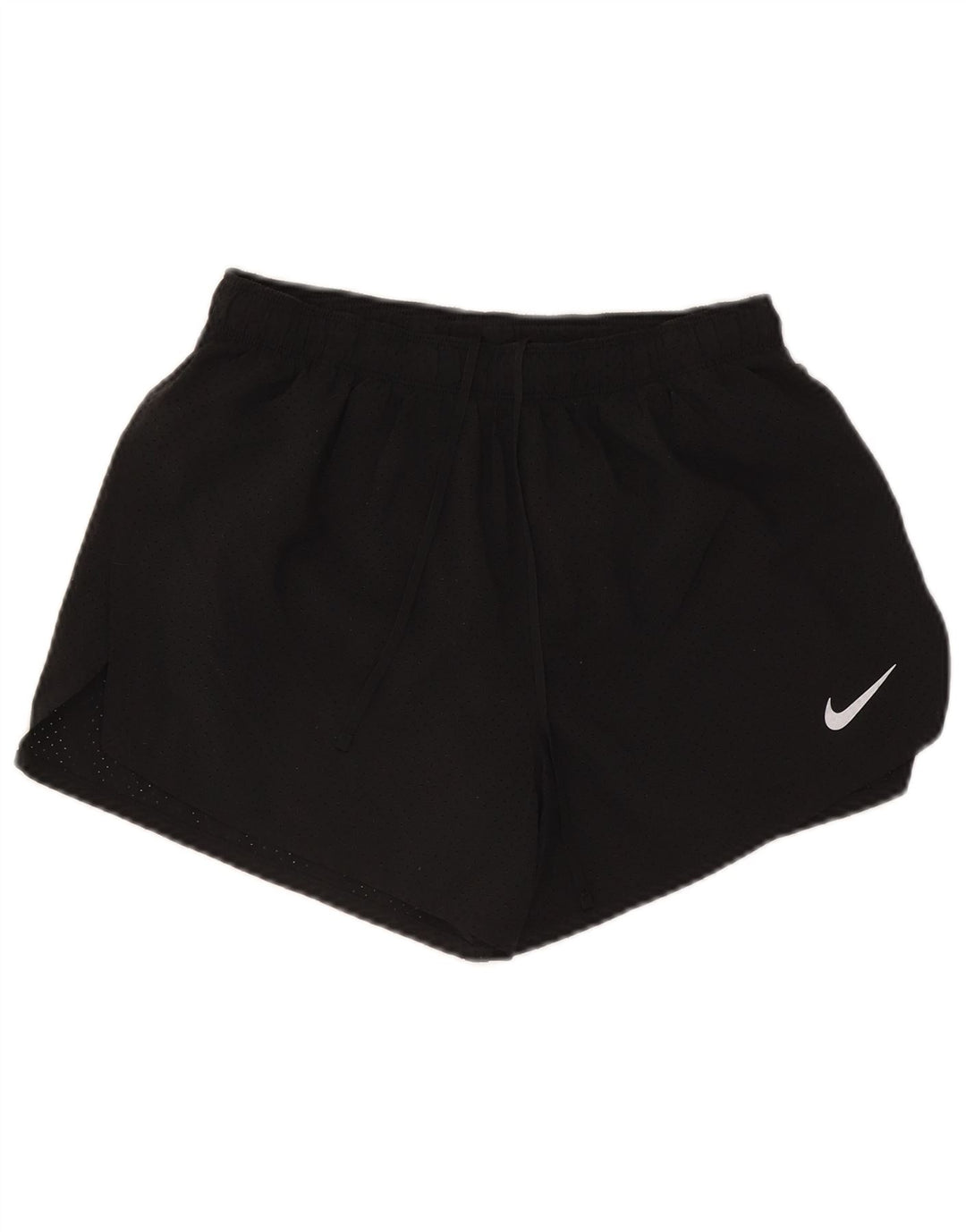 Γυναικείο αθλητικό σορτς Nike Dri Fit UK 12 μεσαίο μαύρο πολυεστέρα