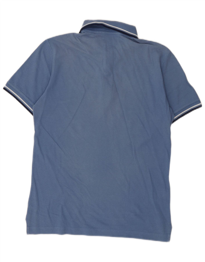 Fred Perry Ανδρικό Πόλο Μπλουζάκι Μικρό Μπλε Βαμβακερό
