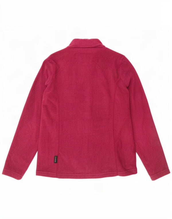 Jack Wolfskin Γυναικεία αθλητική φόρμα Top Jacket UK 8/10 Small Burgundy Pinstripe