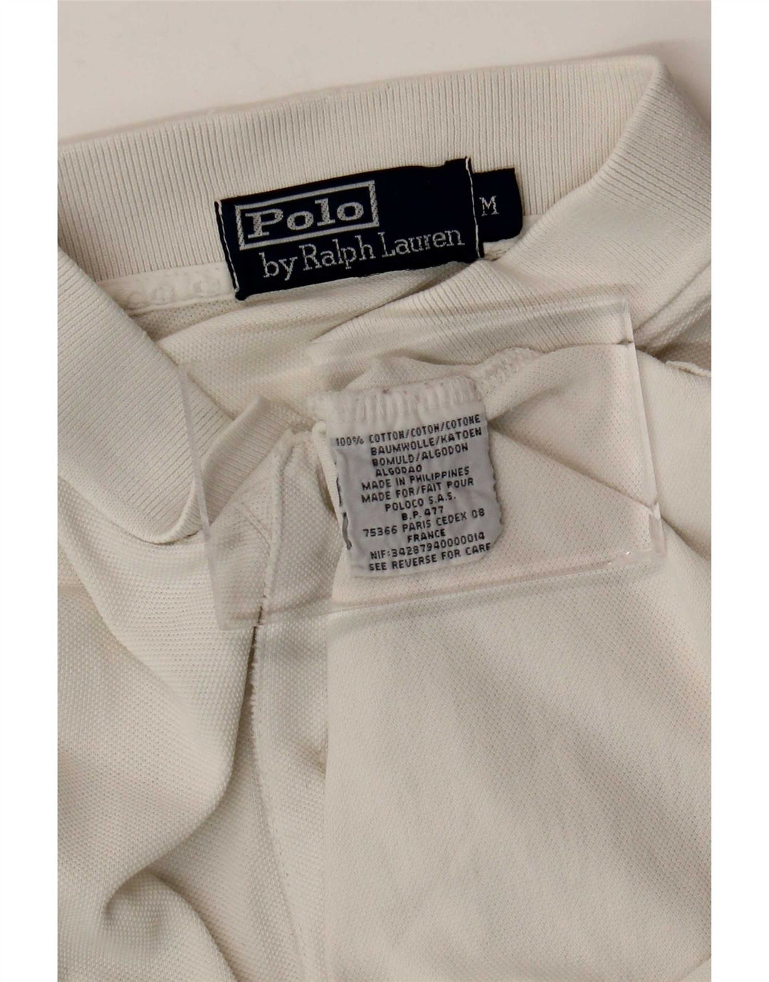 Ανδρικό πουκάμισο Polo Ralph Lauren, μεσαίο λευκό βαμβακερό
