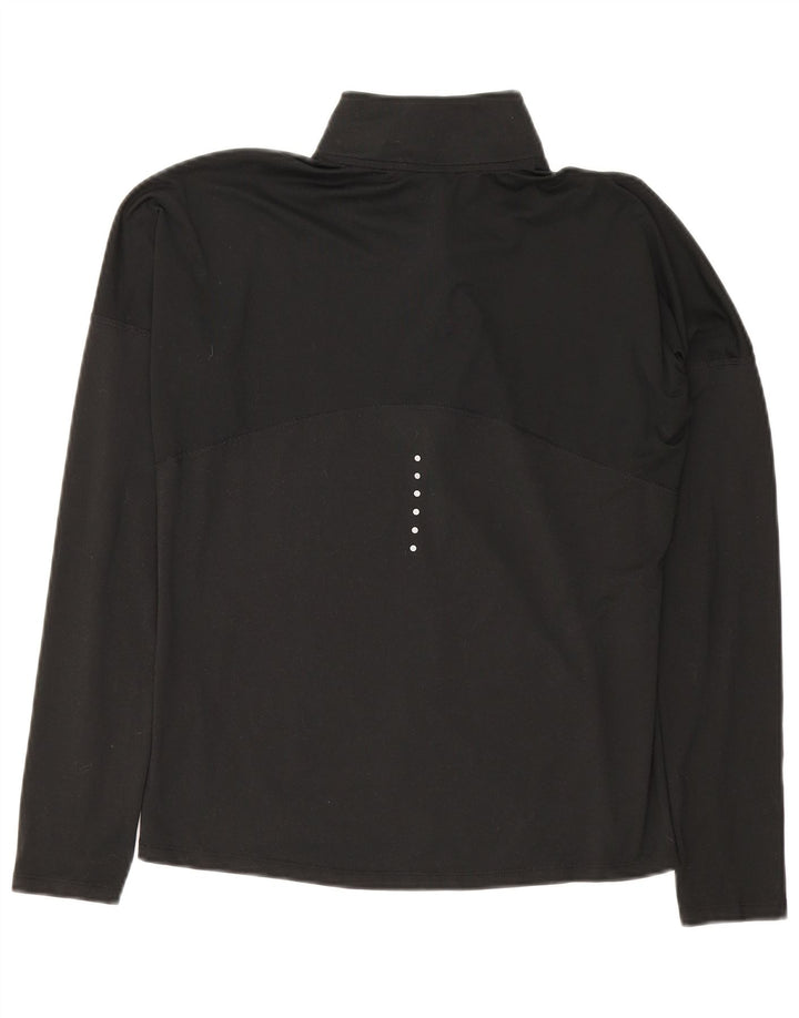 Γυναικεία φόρμα πουλόβερ με φερμουάρ Nike Dri Fit Top 10 Small Black
