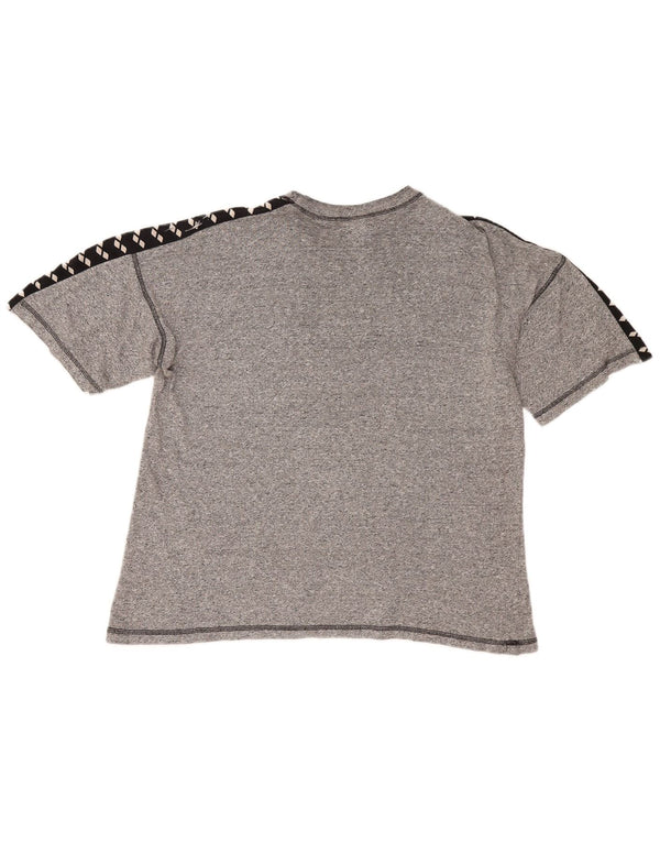 Ανδρικό γραφικό μπλουζάκι Arena Top Large Grey Colourblock
