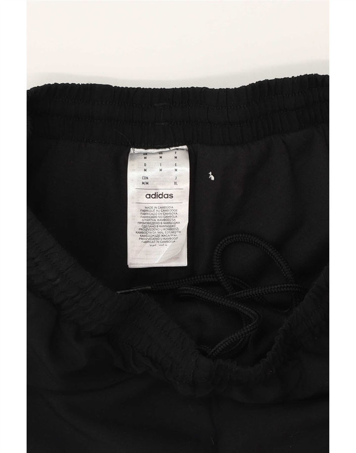 Ανδρική φόρμα Adidas Παντελόνι Joggers Μεσαίο Μαύρο Πολυεστέρα