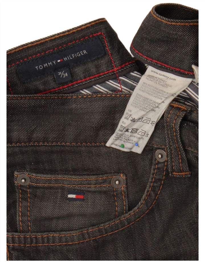 TOMMY HILFIGER Ανδρικό τζιν ίσιο W31 L28 Γκρι βαμβακερό